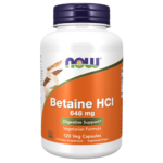 Betaine HCl <br><span>648 mg / 100 капсули</span>