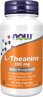 0145_Main_Product_Image_WEB (2) L-Theanine <br>100 mg / 90 капсули - Image 1